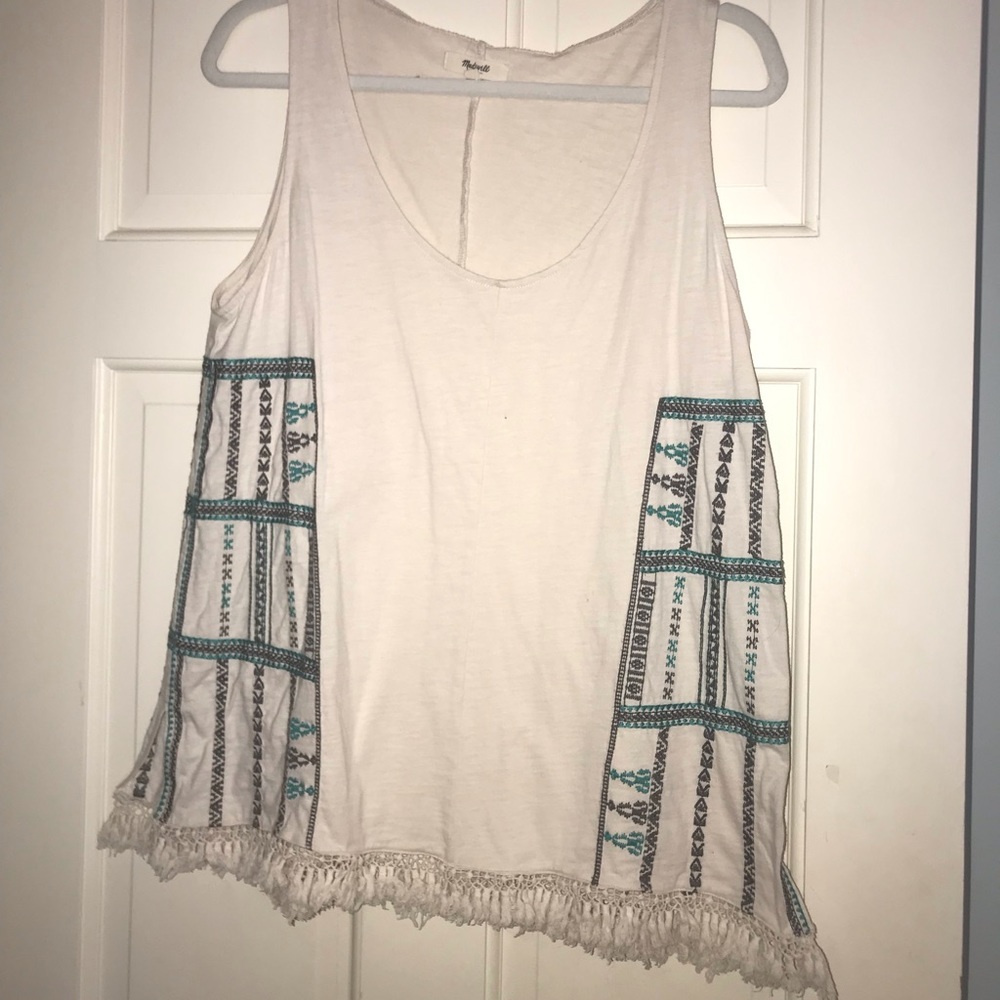 Madewell stitched tank